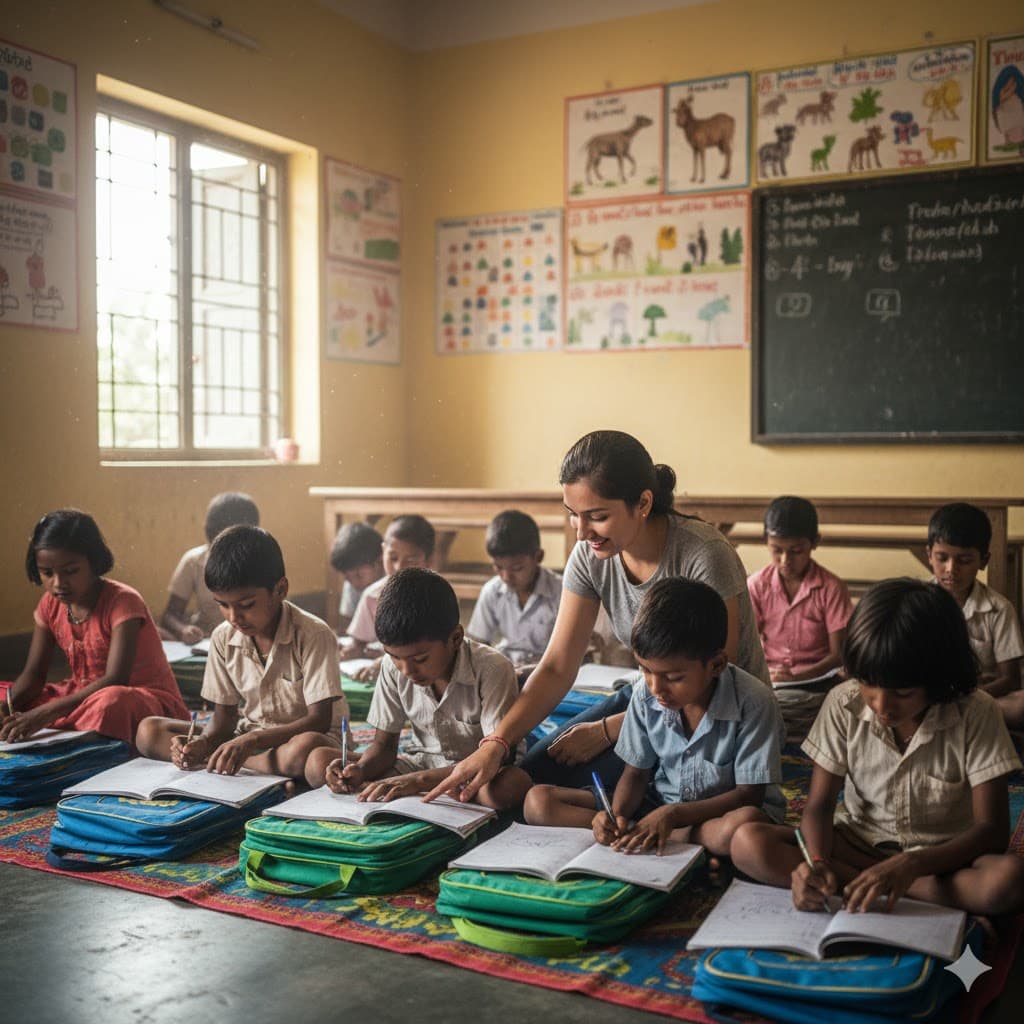 Children receiving education support