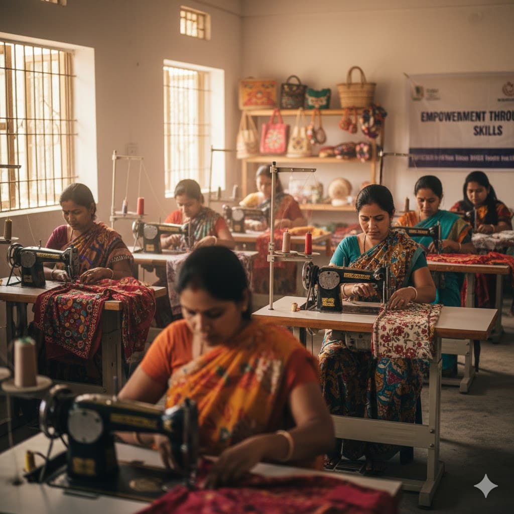 Women empowerment through skill training